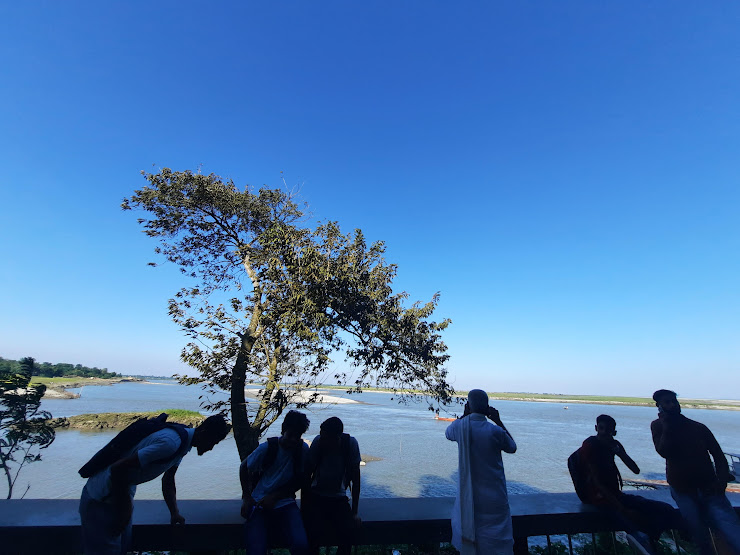 sunset at dhubri
